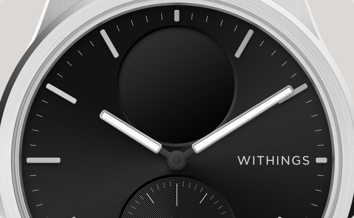 Reloj Conectado Híbrido, ScanWatch 2 Withings - 42mm Esfera Negra - Spain