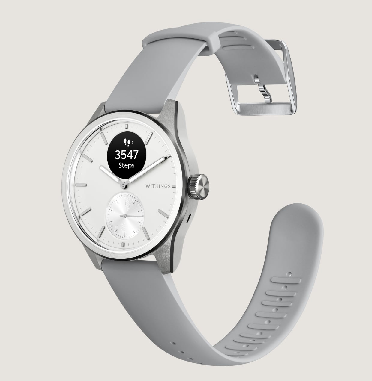 WITHINGS ScanWatch 2, Reloj Inteligente de Salud cardíaca para Hombre y  Mujer: ECG, SpO2, Control de