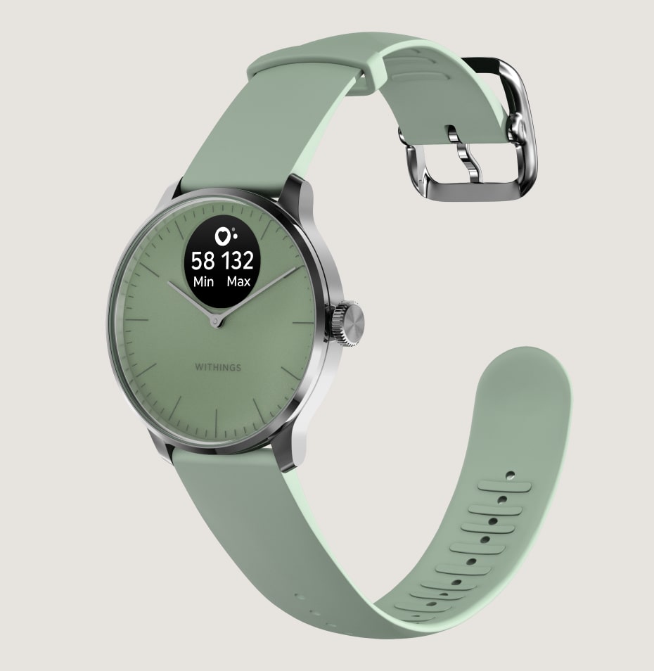 Montre santé WITHINGS Scanwatch Light Noire