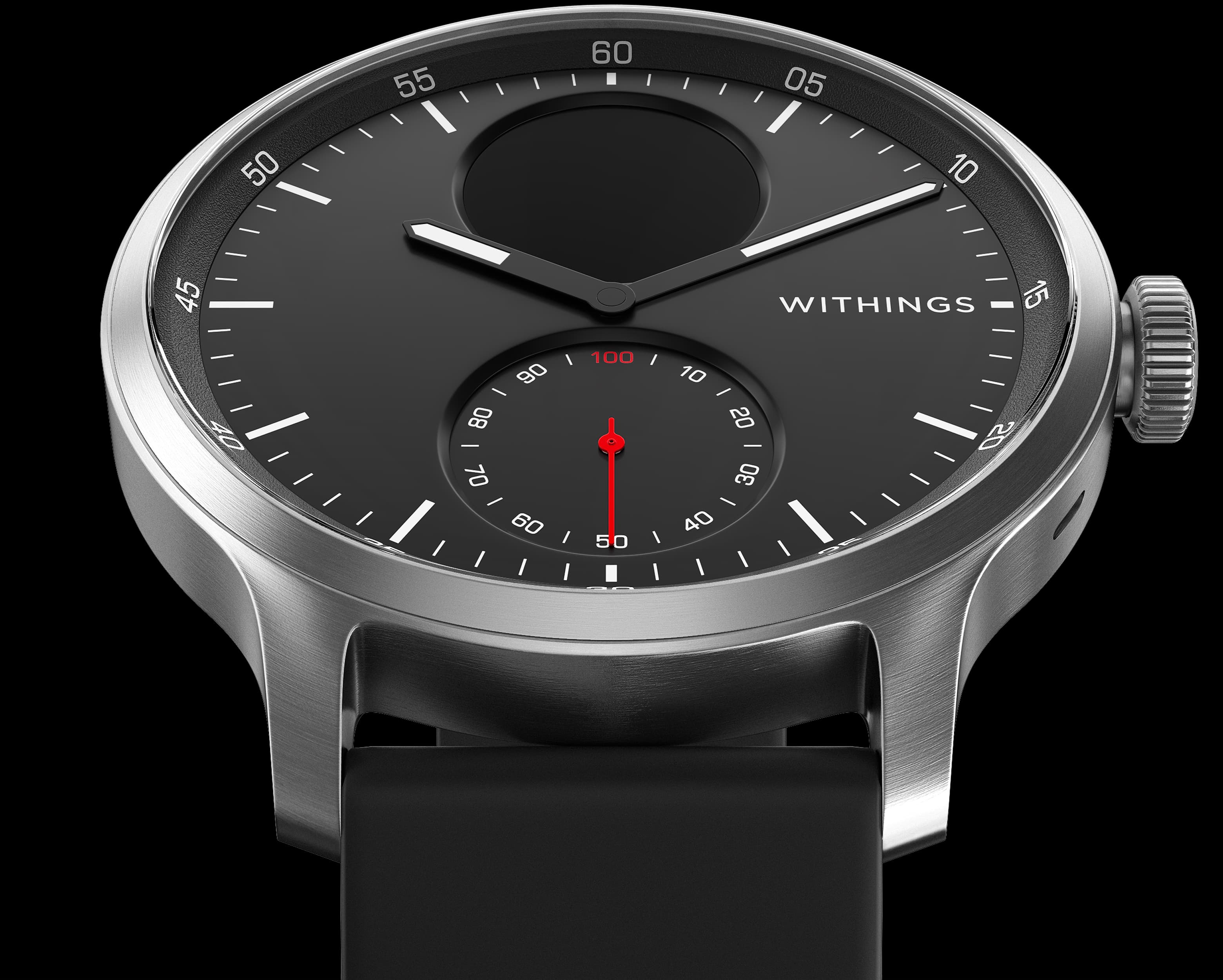 Hybrid Smartwatch with Heart Rate, SpO2, Activity and Sleep