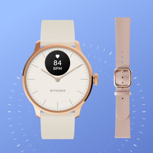 Withings | scanwatch-light-sand-summer-offer