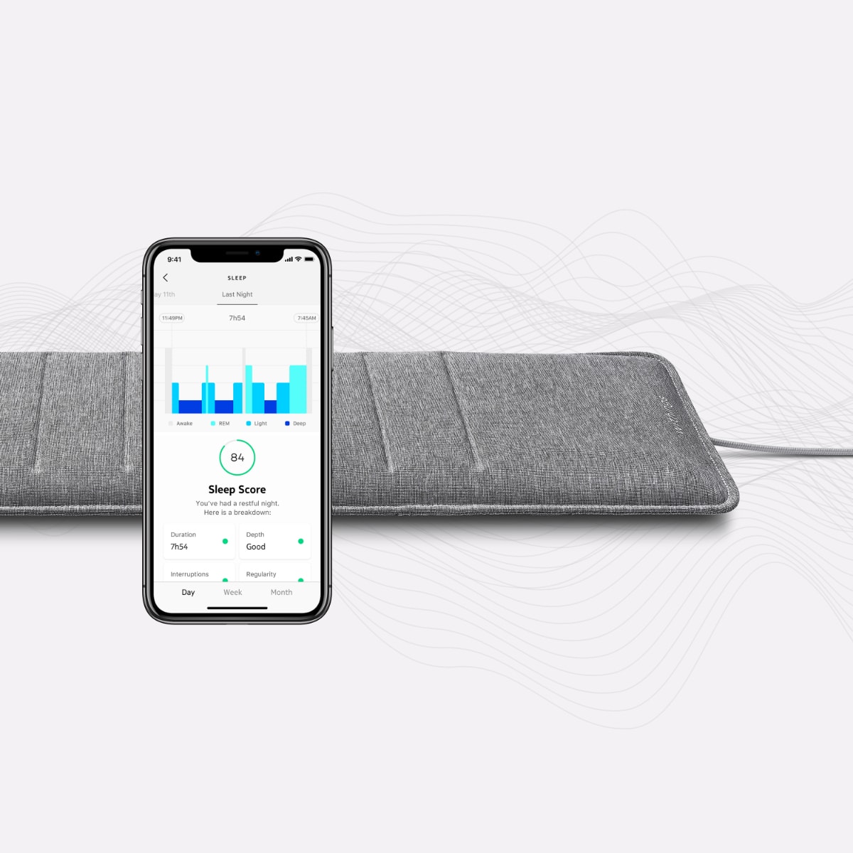 Under-mattress sleep tracker - Sleep Analyzer | Withings