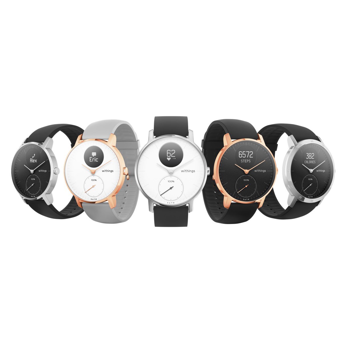 Montre connectée hybride - Steel HR | Withings