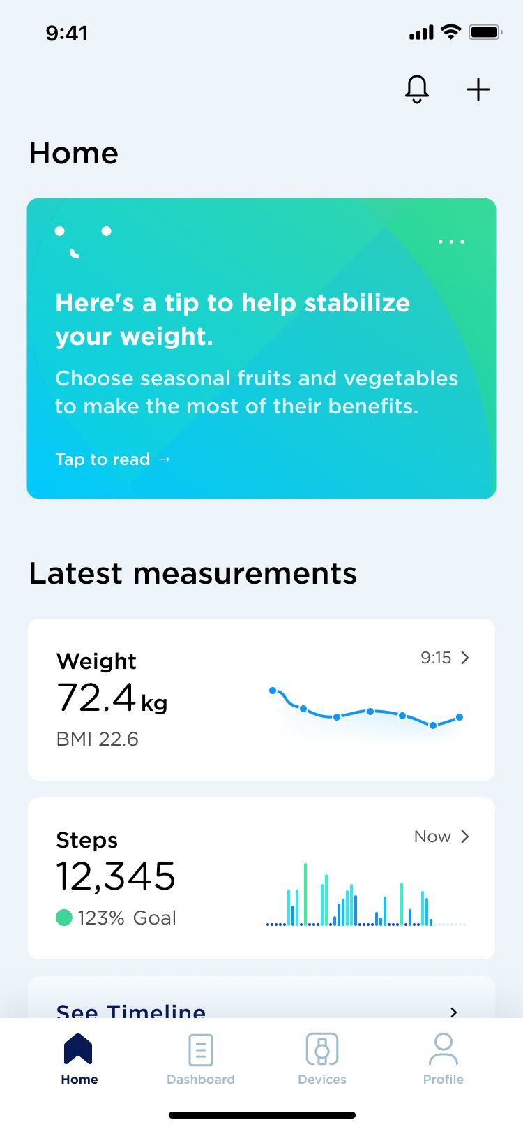 Sunny Health & Fitness Advanced BMI Bathroom Scale with 20 Metric Health Tracker & Analyzer App