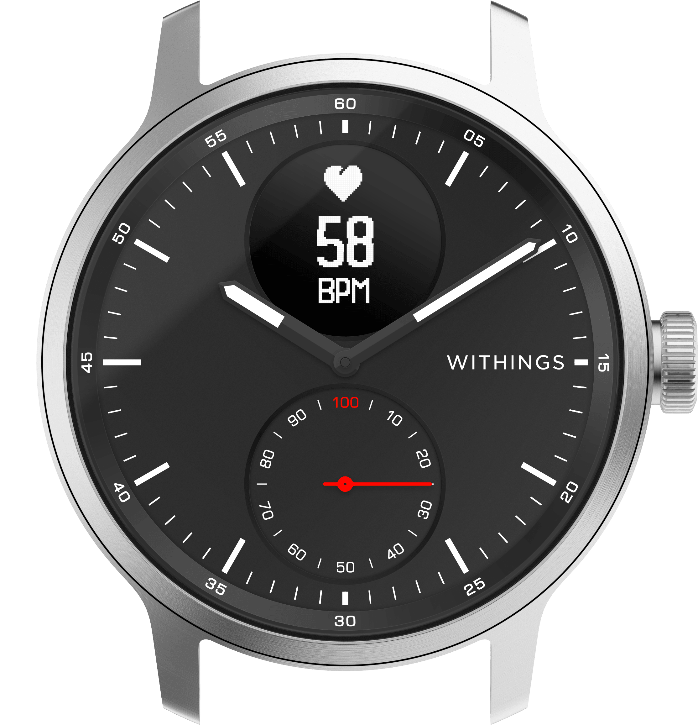 Hybrid Smartwatch with Heart Rate, SpO2, Activity and Sleep tracking